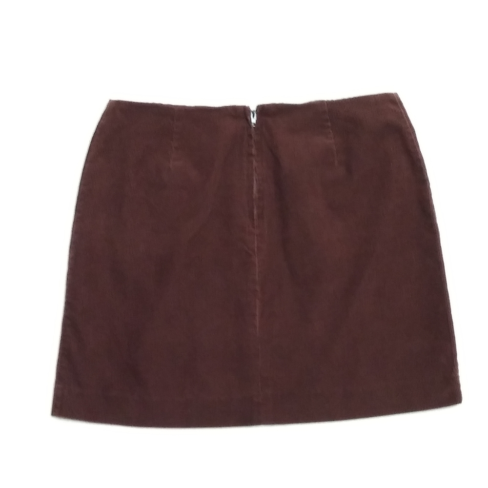 Old Navy Brown Corduroy Mini Skirt Size 4 - Picture 5 of 7